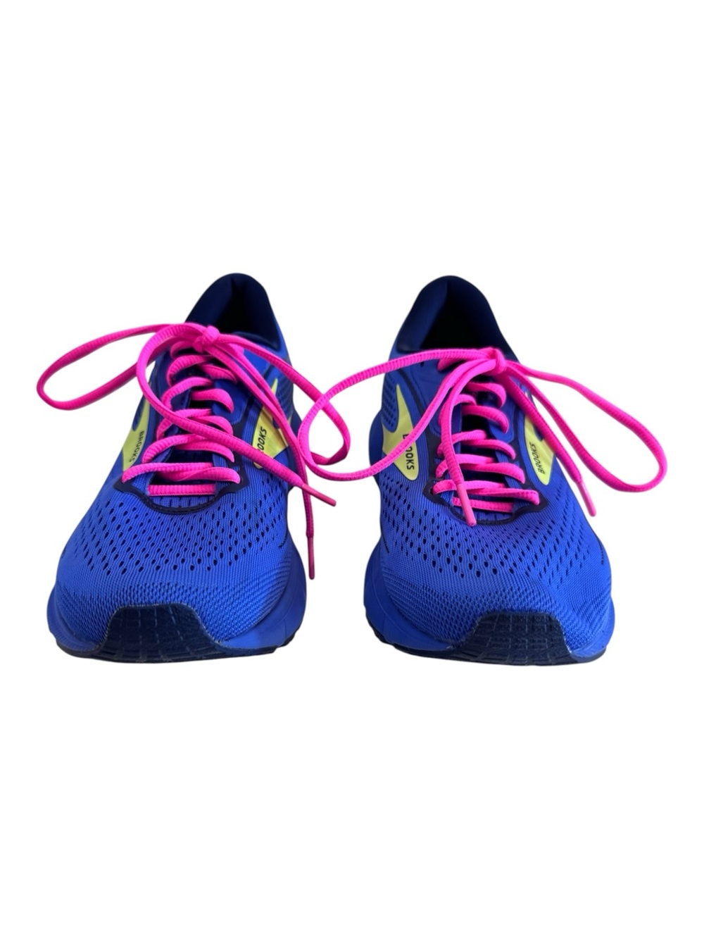 Brooks Trace 2 Running Shoes Women’s 8.5 Blue Pink Cushioned Athletic Sneakers - Picture 3 of 10